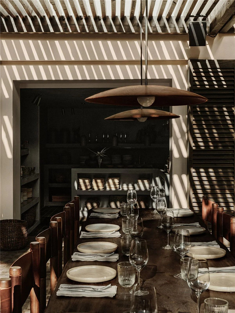 詫寂風Noema Mykonos度假酒店公共區(qū)域設計