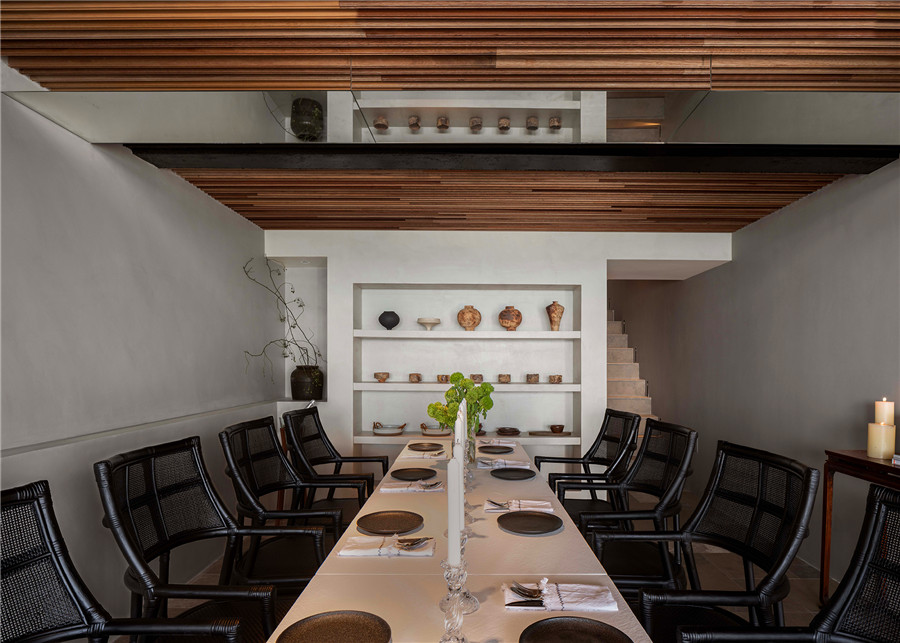 最美懸崖民宿餐廳設(shè)計   蜜悅·波西塔諾民宿設(shè)計說明