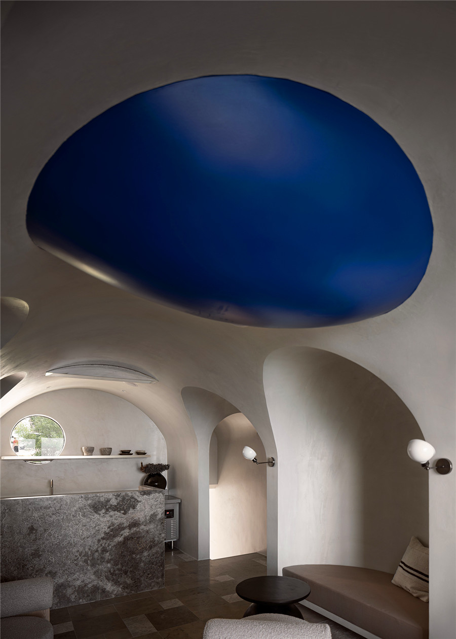 最美懸崖民宿咖啡廳設(shè)計   蜜悅·波西塔諾民宿設(shè)計說明