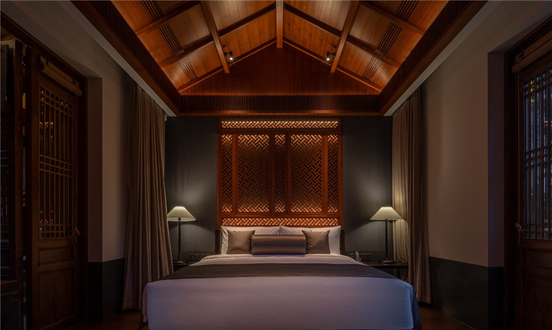 成都官塘安麓別墅式奢華度假酒店客房設(shè)計(jì)案例 成都官塘安麓別墅式奢華度假酒店客房設(shè)計(jì)案例