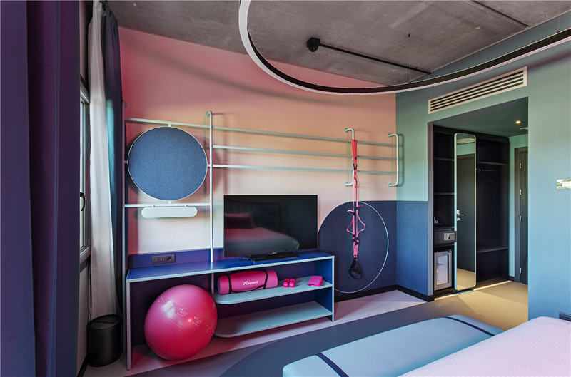 時尚工業(yè)風STAY HOTEL精品商務酒店改造設計說明