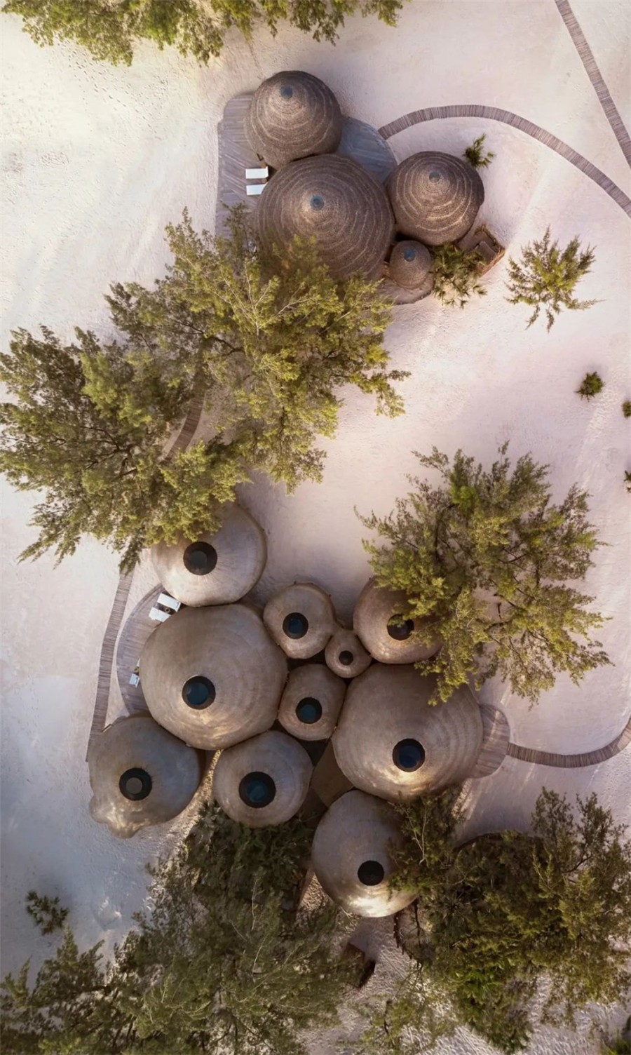 3萬(wàn)五一晚的Kisawa Sanctuary度假酒店鳥(niǎo)瞰圖設(shè)計(jì)