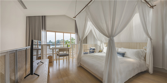 國外輕松簡單的別墅式度假酒店設(shè)計案例