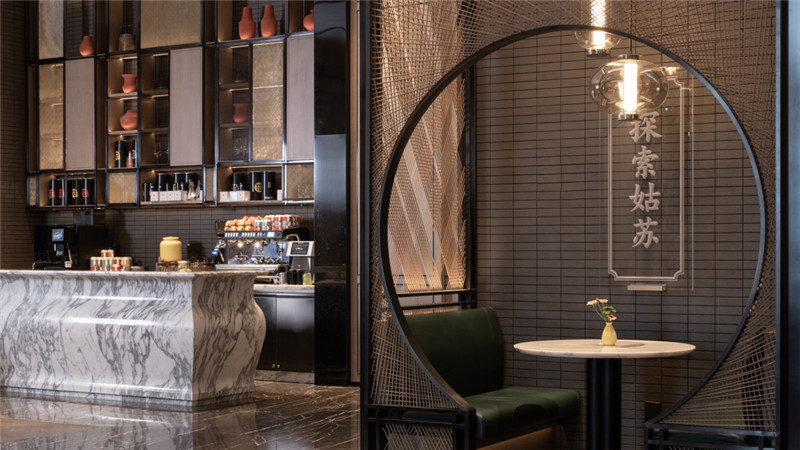 酒店餐廳設(shè)計(jì)-江蘇第一家英迪格連鎖品牌酒店設(shè)計(jì)賞析