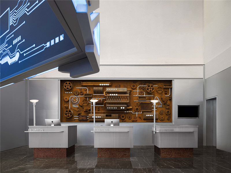 以汽車為主題的深圳易車亞朵汽車概念酒店設(shè)計(jì)