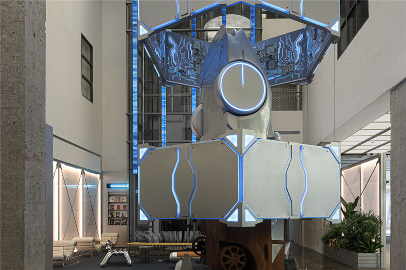 以汽車為主題的深圳易車亞朵汽車概念酒店設(shè)計(jì)