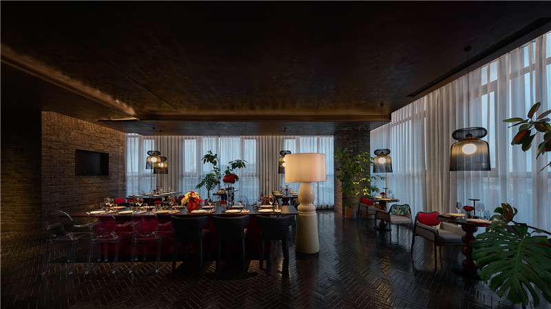 以音樂的主題的亞朵S酒店公共區(qū)域設(shè)計