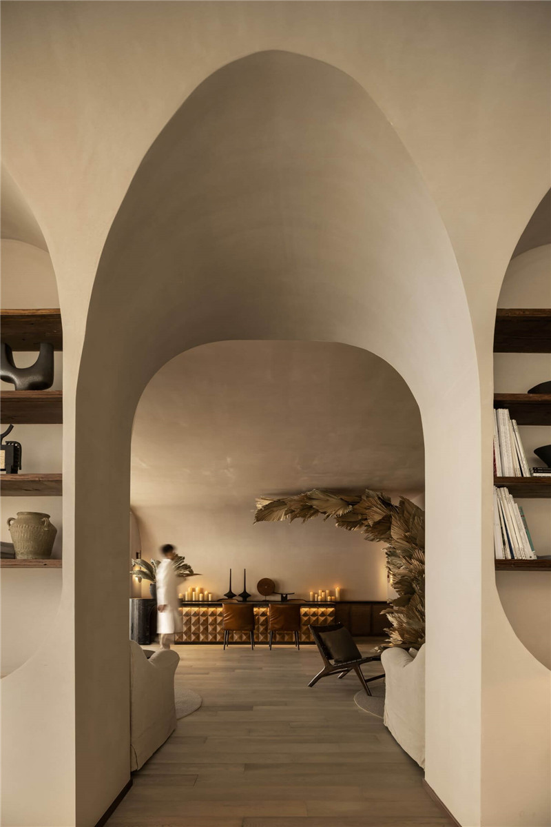 聯(lián)排別墅改造民宿  月泊半山溫泉民宿酒店設(shè)計(jì)