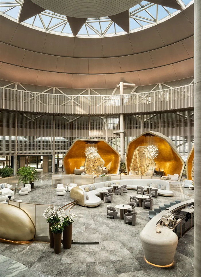 以海島為主題的上海滴水湖洲際豪華度假酒店設(shè)計 以海島為主題的上海滴水湖洲際豪華度假酒店設(shè)計