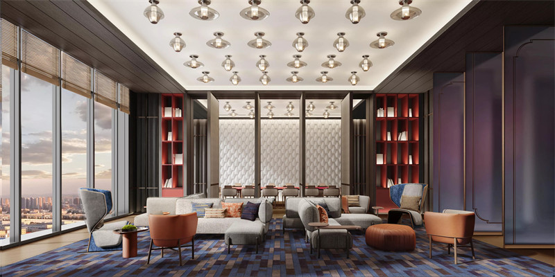長沙梅溪湖英迪格時尚五星級酒店設計效果圖