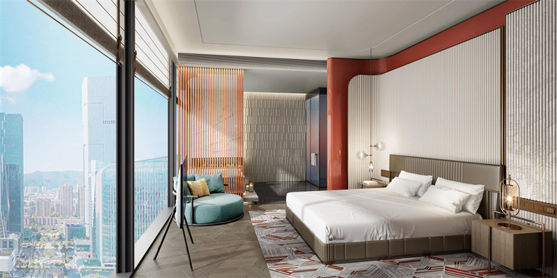 長沙梅溪湖英迪格時尚五星級酒店設計效果圖