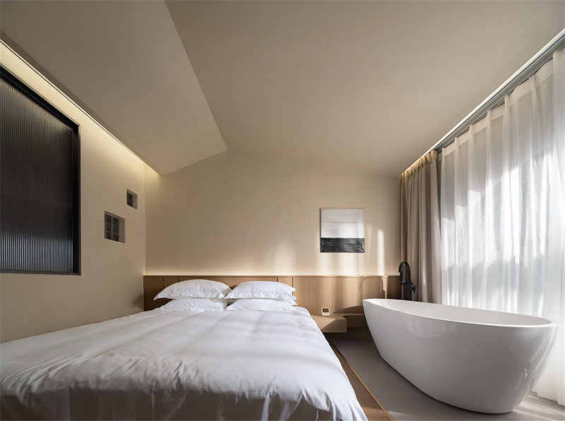 鄉(xiāng)村民房改造民宿設計  初晴山院民宿設計案例