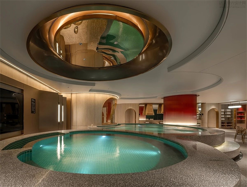 9700㎡輕奢風(fēng)水禮溫泉洗浴酒店設(shè)計(jì)案例 9700㎡輕奢風(fēng)水禮溫泉洗浴酒店設(shè)計(jì)案例