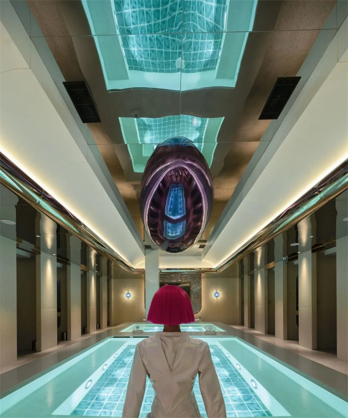 迎合年輕人的太空宇宙未來湯泉生活館設(shè)計案例 迎合年輕人的太空宇宙未來湯泉生活館設(shè)計案例