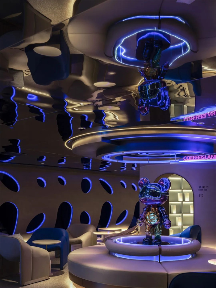 迎合年輕人的太空宇宙未來湯泉生活館設(shè)計案例 迎合年輕人的太空宇宙未來湯泉生活館設(shè)計案例