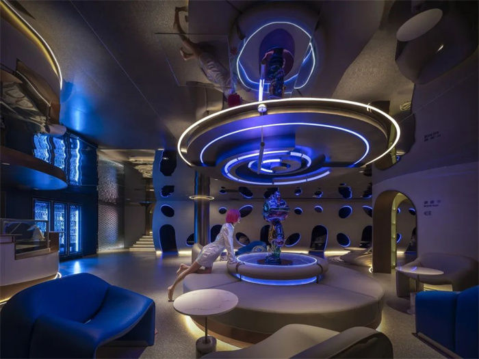 迎合年輕人的太空宇宙未來湯泉生活館設(shè)計案例 迎合年輕人的太空宇宙未來湯泉生活館設(shè)計案例