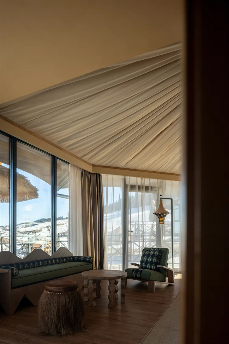 雪山牧歌 喀拉峻花間營·云馳谷民宿酒店設(shè)計 雪山牧歌 喀拉峻花間營·云馳谷民宿酒店設(shè)計