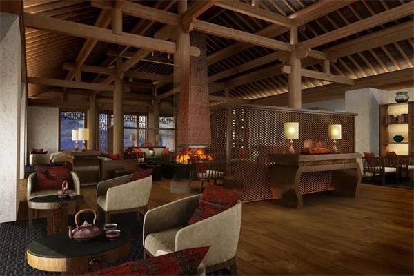 九寨溝日賽谷麗思卡爾頓隱世酒店設(shè)計 九寨溝日賽谷麗思卡爾頓隱世酒店設(shè)計