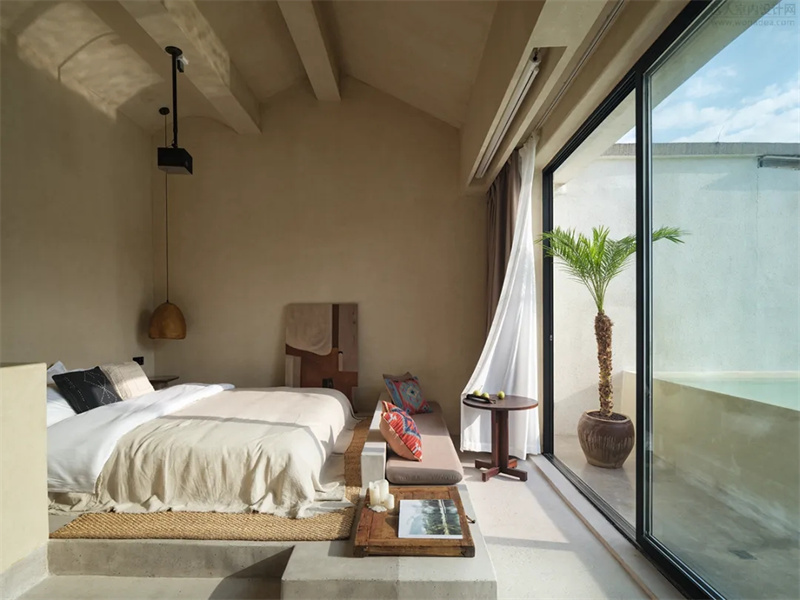 別墅改民宿 二更侘寂野奢度假民宿酒店設(shè)計 別墅改民宿 二更侘寂野奢度假民宿酒店設(shè)計