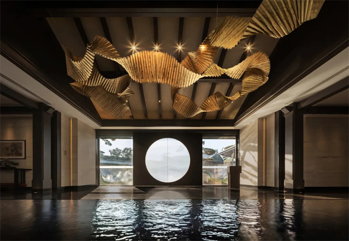 東方園林式布局 上海寬璟度假酒店設(shè)計(jì)案例 東方園林式布局 上海寬璟度假酒店設(shè)計(jì)案例