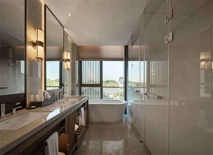 東方園林式布局 上海寬璟度假酒店設(shè)計(jì)案例 東方園林式布局 上海寬璟度假酒店設(shè)計(jì)案例