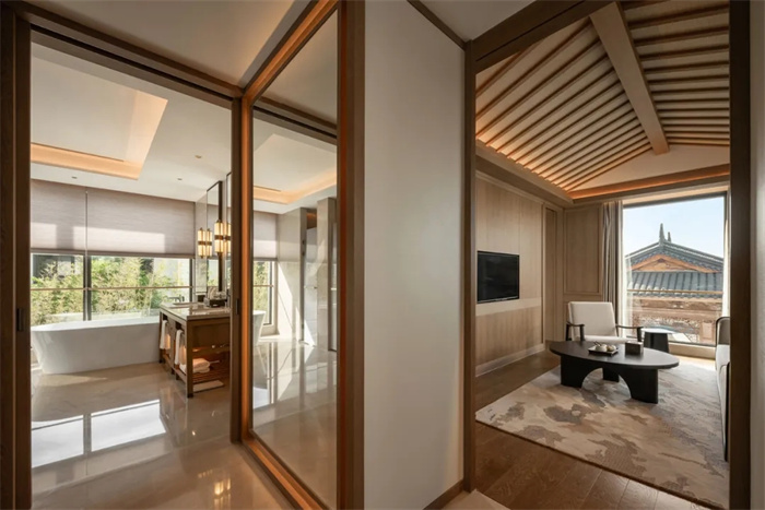 東方園林式布局 上海寬璟度假酒店設(shè)計(jì)案例 東方園林式布局 上海寬璟度假酒店設(shè)計(jì)案例