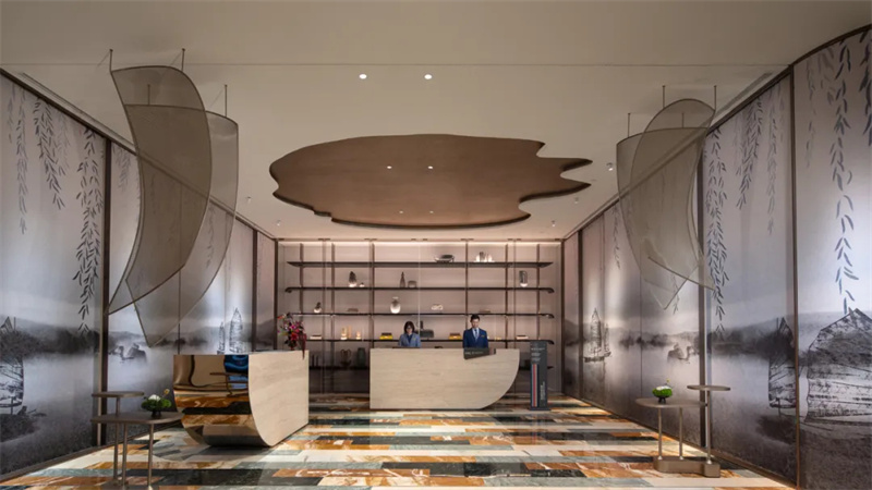 以江南水城為靈感的無錫太湖新城英迪格酒店設(shè)計