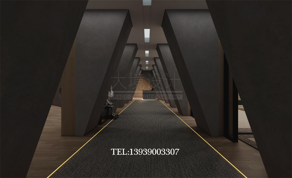 太原華明灣洗浴酒店翻新改造設計案例-休閑區(qū)設計